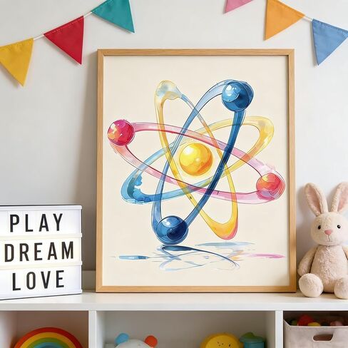 Science Posters for Classroom Decor,Boho Fun Science Posters for Classroom Teacher Must Have,Biology Chemistry Wall Art Prints for Elementary Middle School Kids Room Office Bulletin Board Decor Supplies in Saudi Arabia