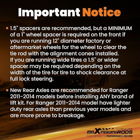 طقم رفع 3 بوصات من maxpeedingrods لـ 2009-2014 Polaris Ranger 500 700 800 EFI XP HD IRS Crew بالحجم الكامل، رافعة تعليق ATV/UTV in Kuwait
