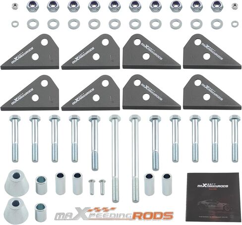 طقم رفع 3 بوصات من maxpeedingrods لـ 2009-2014 Polaris Ranger 500 700 800 EFI XP HD IRS Crew بالحجم الكامل، رافعة تعليق ATV/UTV in Kuwait