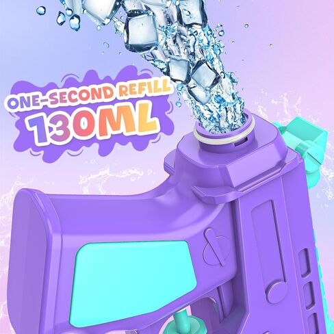 Water Gun for Kids, 2 Pack Squirt Gun for Girls Toddlers Pool Toys, Small Water Guns Blaster Soaker Ages 3-12 for Summer Outdoor Beach Party Game in Kuwait