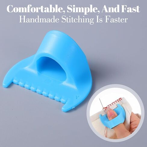 LXUEJIE 4 Pcs Edge Stitch Lock & Sewing Gauge, Edge Sewing Locking Tool for Beginners and Seniors, Mini Sewings Finger Ruler for Even Stitches 4mm Needle Gauge Quilting Ruler Measuring Tool in Saudi Arabia