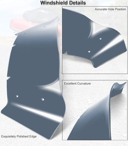8" Wave Windshield Windscreen Compatible with Harley Davidson CVO Street Glide FLHXSE 2023-later, Street Glide FLHX 2024-later, FLXHU 2025-later (Tint) in Saudi Arabia