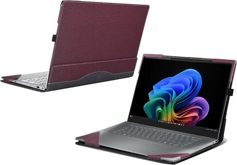 Laptop Case for HP OmniBook X Laptop 14-fe0097nr/14-fe0087nr/14-fe0057nr/14-fe0058nr 14"[not Compatible with Any Other Model] ，PU Leather Inside Pocket Cover (Pink) in Kuwait