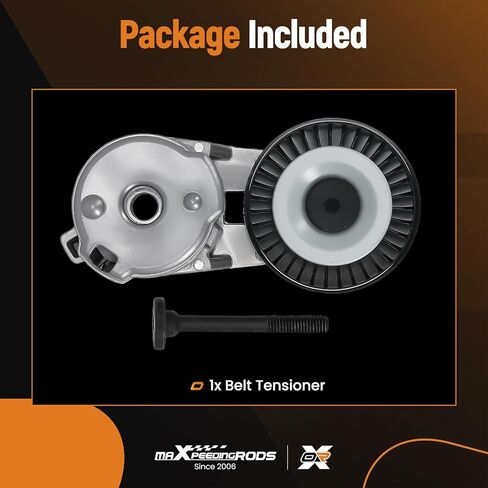 مجموعة شداد الحزام maxpeedingrods مع بكرة متوافقة مع Jeep Wrangler TJ 2000-2006 Grand Cherokee WJ 1999-2004 4.0L 04854089A 04854089AB in Kuwait