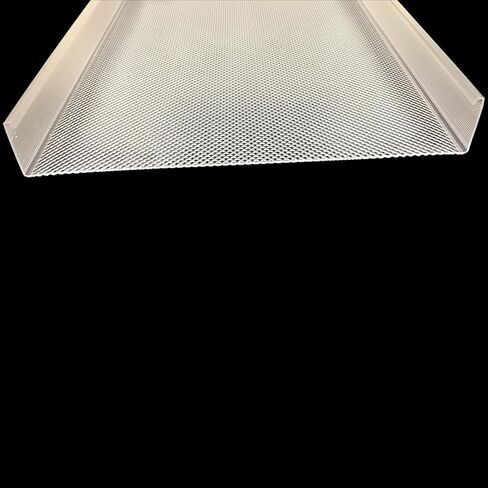 FP FLUOROLITEPLASTICS، نحن نقدم لك الغطاء البديل الملتف حول الضوء | أكريليك منشوري شفاف | مصممة لتركيبتين أو 4 مصابيح ملتفة (F-4077، 47-15/16 بوصة (طول) × 14.0 بوصة (عرض) × 2 بوصة (ارتفاع)) in Kuwait