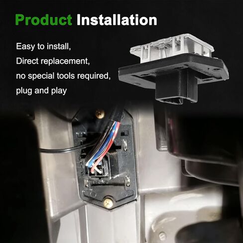 4P1655 AC Heater Blower Motor Resistor HVAC Compatible with 2011-2015 Scion tC xB 2009-2016 Toyota Corolla 2009-2013 Matrix 2006-2015 RAV4 Replace# 973580 RU718 RU323 RU745 in Kuwait