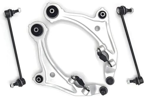 4pcs Front Control Arm Ball Joint Sway Bar Kits Compatible with NISSAN MURANO II (Z51) 2009 2010 2011 2012 2013 2014 545001AT0A in Kuwait