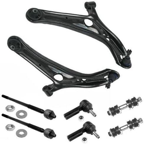 Suspension Kit Left Driver Right Passenger Inner Lower Side Joint Tie Rods Sway Bar for Toyota for Echo 1.5L 2004-2005 132744 in Saudi Arabia