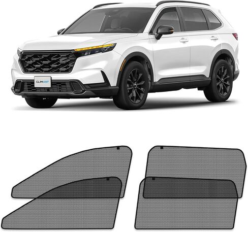 CLIM ART Magnetic Car Window Shades for Honda CR-V (CRV) 2023-2026 – Custom-Fit Sun Blocker Curtains, Side Window Covers, Essential Car Accessories for Camping, Baby, and Privacy Protection - MS0257 in Kuwait