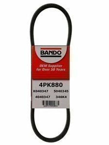 Bando 4PK880 Serpentine Belt 346K4, 4-ribs 34.6"L, 1MGK2 in Kuwait