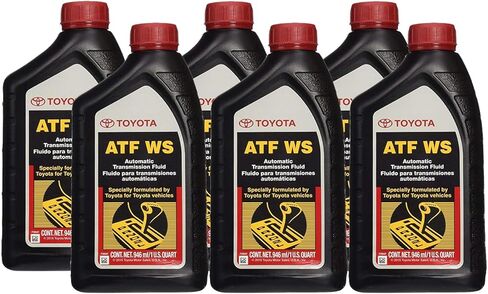 Genuine OEM ATF WS 6 Quarts Automatic Transmission Fluid (6x1 qt) For Toyota Lexus in Kuwait