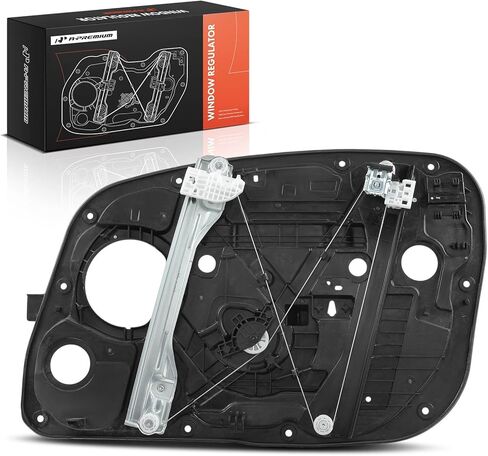 A-Premium Front Left Driver Side Electric Power Window Regulator Without Motor Compatible with Hyundai Elantra GT 2013 2014 2015 2016 in Kuwait