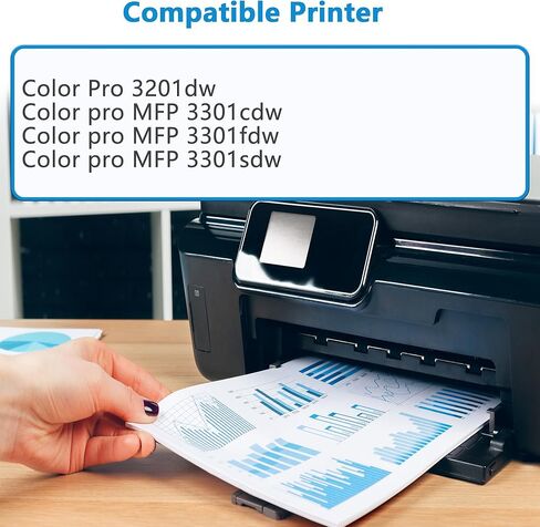 218A Toner Cartridges Combo Pack Compatible Replacement for HP 218A Work for Color Laserjet Pro 3201dw MFP 3301fdw 3301cdw 3301sdw 3201 dw 3301 fdw cdw Printer W2180A 4-Pack Black Cyan Magenta Yellow in Saudi Arabia