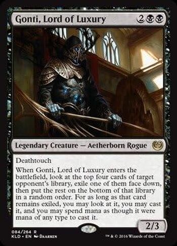 Magic The Gathering - Gonti, Lord of Luxury (084/264) - Kaladesh in Kuwait