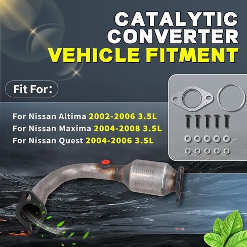 Catalytic Converter for 2008-2012 Chevy Malibu, 2009-2010 Pontiac G6, 2009 Saturn Aura 2.4L 6-Speed, OE# 16577 644013 50493 (EPA Compliant) in Kuwait