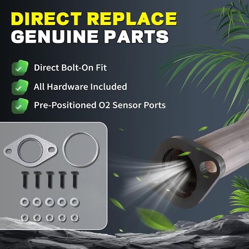 Catalytic Converter for 2008-2012 Chevy Malibu, 2009-2010 Pontiac G6, 2009 Saturn Aura 2.4L 6-Speed, OE# 16577 644013 50493 (EPA Compliant) in Kuwait