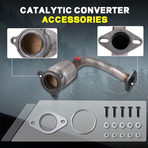 Catalytic Converter for 2008-2012 Chevy Malibu, 2009-2010 Pontiac G6, 2009 Saturn Aura 2.4L 6-Speed, OE# 16577 644013 50493 (EPA Compliant) in Kuwait