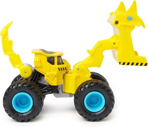 Monster Jam, Official Scoopz Dirt Squad Dump Truck Monster Truck with Moving Parts, 1:64 Scale Die-Cast Vehicle Toys for Boys 3+ in Kuwait
