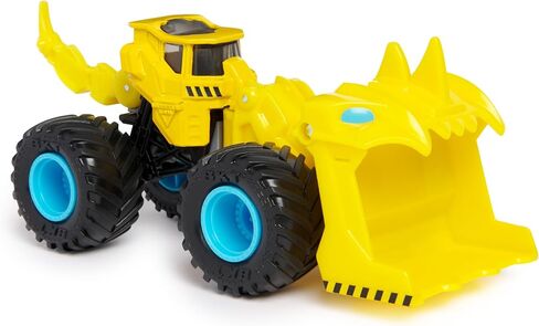 Monster Jam, Official Scoopz Dirt Squad Dump Truck Monster Truck with Moving Parts, 1:64 Scale Die-Cast Vehicle Toys for Boys 3+ in Kuwait