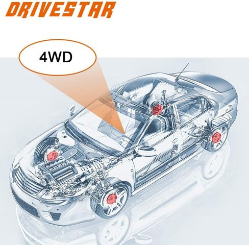 515006 4WD محور العجلة الأمامية ومجموعة المحمل لـ 1994 1995 1996 1997 1998 1999 لدودج رام 1500 بيك اب (4x4 5 العروات غير ABS) in Kuwait