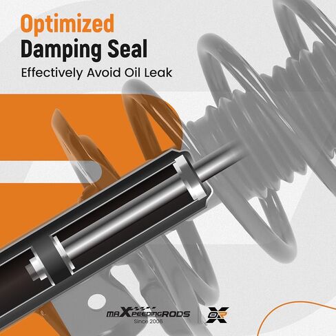 الدعامات الأمامية maxpeedingrods لنيسان سنترا 2013، 272948 272947 ممتص الصدمات دعامات كاملة مع مجموعة زنبركية ملفوفة 2 قطعة in Kuwait