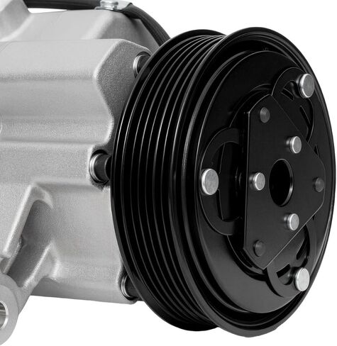 AC Compressor with Clutch for Dodge Dakota, Ram 1500/2500 2004–2007 & Mitsubishi Raider 2006–2009 3.7L/4.7L V6/V8 – Replacement HVAC Compressor, OEM 67308 / CO 10800C / 55056444AC in Saudi Arabia