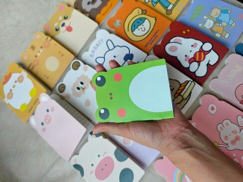 100 Packs Mini Notebooks for School Mini Cute Animal Notebooks Mini Notebooks Bulk for Office Birthday Party Favors Classroom prizes College Ruled Pages(Cartoon Animals) in Saudi Arabia