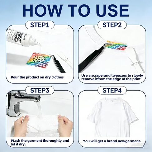 WanKuMi Heat Transfer Vinyl Remover, Vinyl Remover for Heat Transfer, Rapid Removal With No Residue, Suitable for Fabric, T-Shirts Canvas Hats Etc,120g in Saudi Arabia