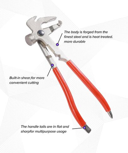 Wheel Balancer,Car Accessories Universal Tire Hammer,Automotive Tire Repair Tools Wheel Weight Pliers,Used to Adjust Clip-on Balancing Wheels Weights,Suitable for Most Cars,SUVs,Trucks in Kuwait