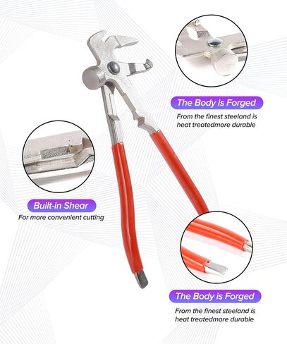 Wheel Balancer,Car Accessories Universal Tire Hammer,Automotive Tire Repair Tools Wheel Weight Pliers,Used to Adjust Clip-on Balancing Wheels Weights,Suitable for Most Cars,SUVs,Trucks in Kuwait