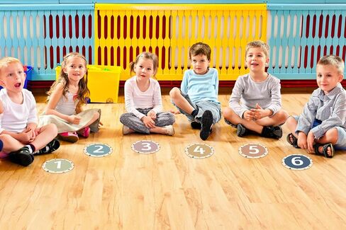 Boho Number Stickers for Classroom, 36pcs Line Up Spots Stickers for Classroom Floor, Waterproof Numbers Sticker Markers for Preschool Kindergarten Elementary Back to School Teacher Supply in Saudi Arabia