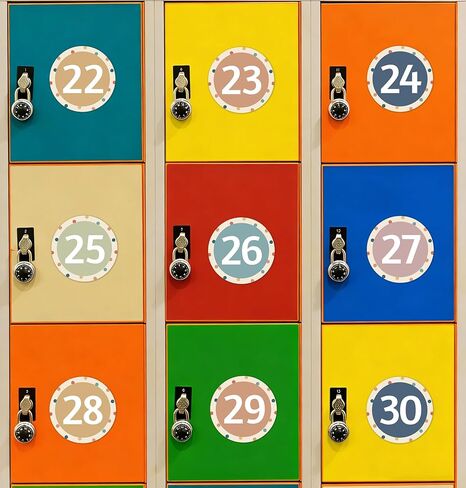 Boho Number Stickers for Classroom, 36pcs Line Up Spots Stickers for Classroom Floor, Waterproof Numbers Sticker Markers for Preschool Kindergarten Elementary Back to School Teacher Supply in Saudi Arabia