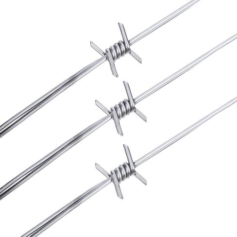 Toddmomy Fake Barbed Wire, 2pcs Halloween Plastic Barbed Wire Decoration Prop Western Decor for Halloween Christmas Party in Kuwait