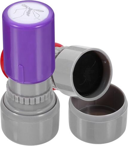 BESPORTBLE 2pcs Self-Inking Fake Mosquito Stamp Realistic Simulation Prank for Friends and Family Interactive Trick Prop for Fool S Day Birthday Holiday Fun in Kuwait