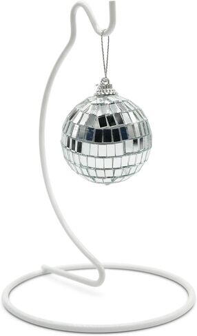 Desktop Disco Ball with Stand – Mini Mirror Ball Desk Ornament for Office, Bedroom & Party Decor – 6.5" Hanging Disco Ball in Saudi Arabia