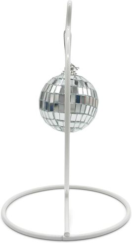 Desktop Disco Ball with Stand – Mini Mirror Ball Desk Ornament for Office, Bedroom & Party Decor – 6.5" Hanging Disco Ball in Saudi Arabia