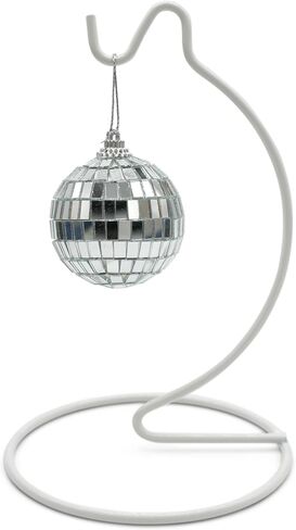 Desktop Disco Ball with Stand – Mini Mirror Ball Desk Ornament for Office, Bedroom & Party Decor – 6.5" Hanging Disco Ball in Saudi Arabia