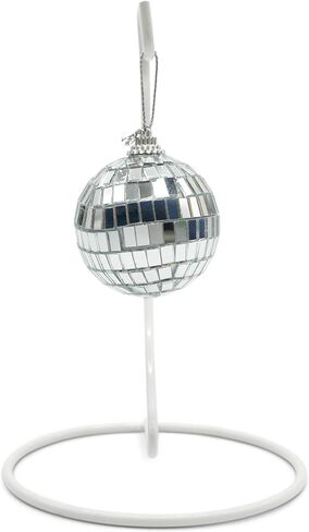 Desktop Disco Ball with Stand – Mini Mirror Ball Desk Ornament for Office, Bedroom & Party Decor – 6.5" Hanging Disco Ball in Saudi Arabia