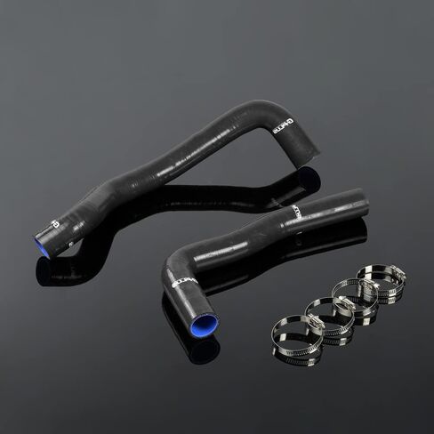 G-PLUS Silicone Radiator Hose Kit Clamps Compatible With 1990-1995 91 92 93 94 Toyota Pickup 3.0L V6 Red in Kuwait