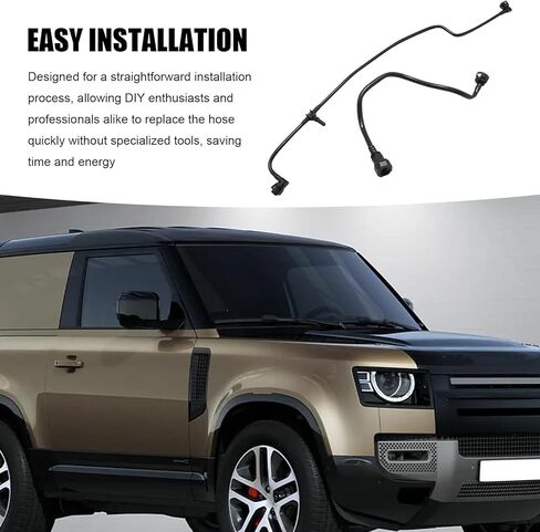 خرطوم مياه الخزان LR146301، خرطوم تبريد المبرد العلوي LR035630 بديل لسيارة Land Rover Defender 2022-2023 لاستبدال Land Rover Discovery 2017-2020 in Kuwait