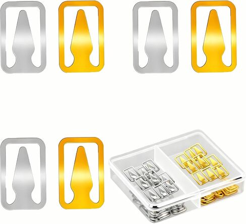 150 Pcs Metal Book Darts, Page Markers, Stainless Steel Thin Book Line Markers for Reading, Precision Bookmark Clips for Students, Teachers & Book Lovers (75 Gold & 75 Steel Color) in Kuwait