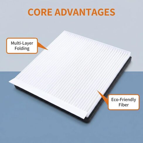 RD579-53730 Cabin Air Filter Compatible with Kubota Excavator KX057-5 U48-5 U55-5 KX080-5 KX040-5. Replace# RD57953730 SC 80153 SC80153 SKL 49022 SKL49022 in Saudi Arabia