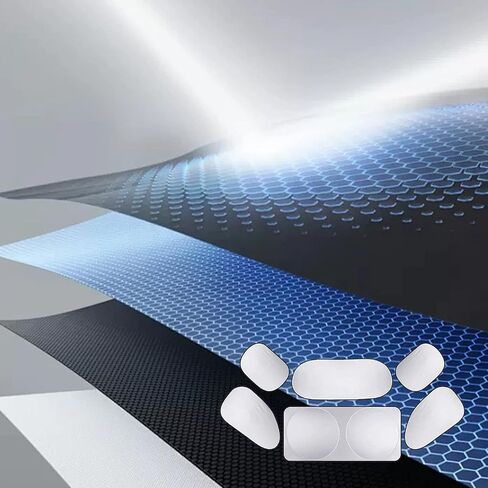 6 PCS Car Window Sunshade Set, Foldable Reflective Car Sun Shade Set, Dual-layer Heat Insulation Auto Privacy Shades, Universal Automotive Cool Accessories (Silver) in Saudi Arabia