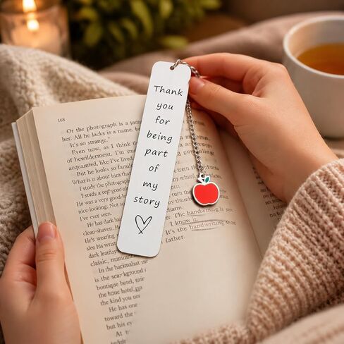 Kindergarten Preschool Teacher Gifts, End of Year Teacher Gifts Bookmark from Student, 2026 Teacher Appreciation Bookmark for Women, Principal Gift, Retirement Graduation Birthday Teachers Day Gift in Kuwait