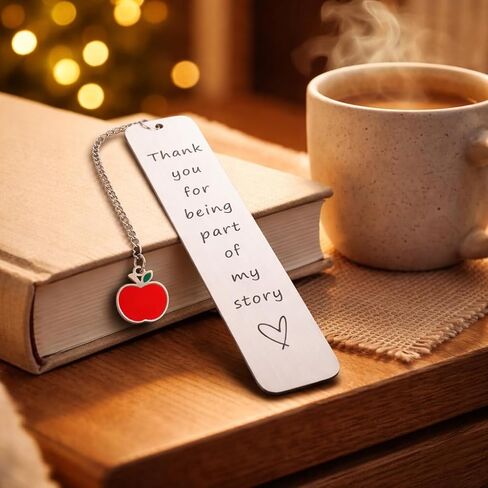 Kindergarten Preschool Teacher Gifts, End of Year Teacher Gifts Bookmark from Student, 2026 Teacher Appreciation Bookmark for Women, Principal Gift, Retirement Graduation Birthday Teachers Day Gift in Kuwait