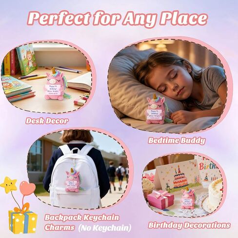 7 Year Old Girl Birthday Gifts, Handmade Crochet Pink Unicorn Plush for 7th Birthday Gifts for Girls, Cute Decoration for 7 YO Girl Daughter Granddaughter Niece in Saudi Arabia