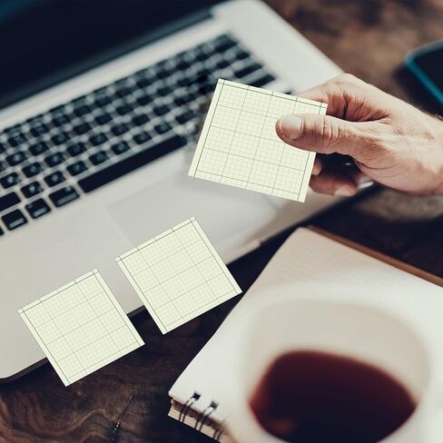 gisgfim 12 حزمة رسم بياني ملاحظات لاصقة 600 ورقة 3 × 3 بوصة ملاحظات ذاتية اللصق هندسية مبطنة بشبكة ورقية لاصقة منصات أربعة رباعية شبكة المفكرة سهلة النشر للمدرسة مكتب الرياضيات دفتر in Kuwait