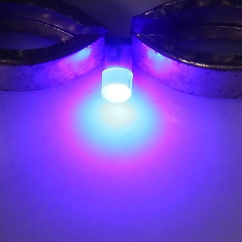 Uxcell 5 قطع 12 فولت أزرق T3 سيارة إسفين LED داش مقياس أداة لوحة ضوء لمبة داخلية in Kuwait