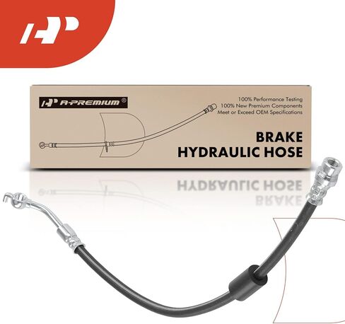 A-Premium Rear Driver Brake Hydraulic Hose Compatible with Select Hyundai and Genesis Models - Genesis 2015-2016, G80 2017-2020 - Replace# 58737B1000 in Kuwait