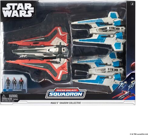 Star Wars™ Micro Galaxy Squadron Maul Shadow Collective Set - Deluxe Battle Pack with Three Vehicles and Three 1-Inch Micro Figure Accessories in Kuwait